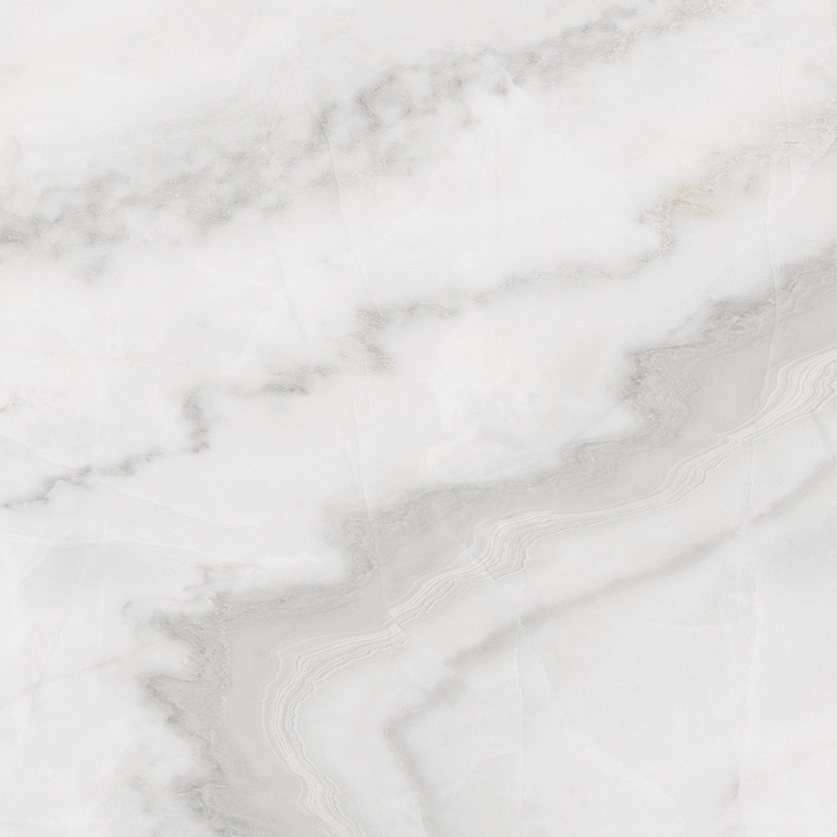 Emporio Dazzle Onyx Grey Sugar Finish Porcelain Tile 60x60cm