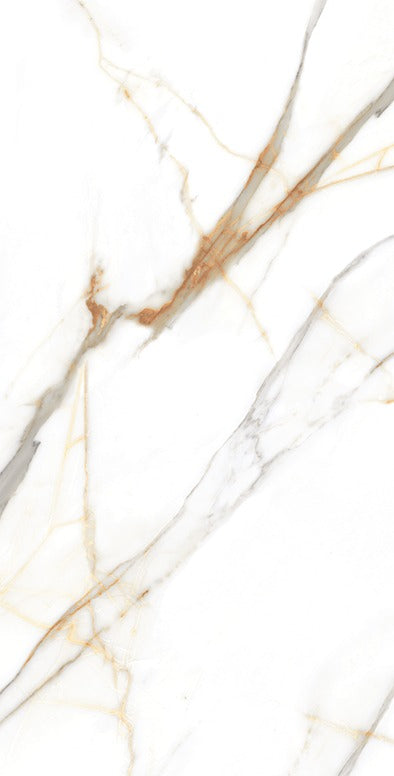 Emporio Splendor Gold Matt Porcelain Tile 60x120cm