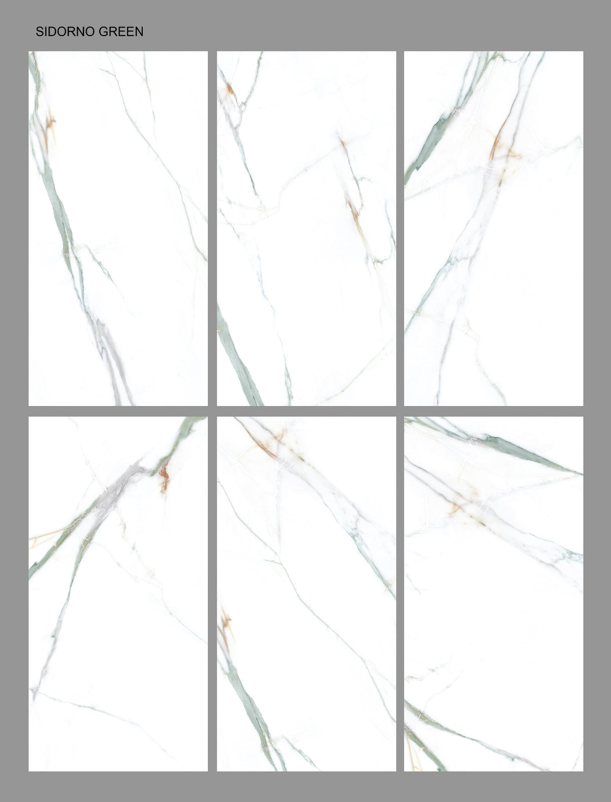 Emporio Splendor Green Matt Porcelain Tile 60x120cm