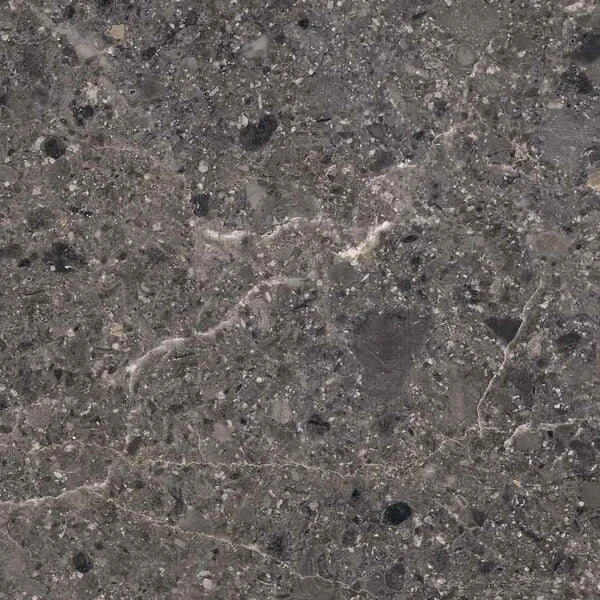 Emporia Artic Anthracite Ceppo & Marble Effect Matt Porcelain Tile 800x800mm