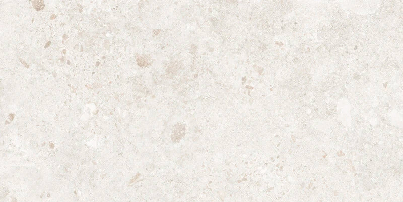 Emporia Bierzo Pearl Grey Stone Effect Satin Finish Porcelain Tile 600x1200mm