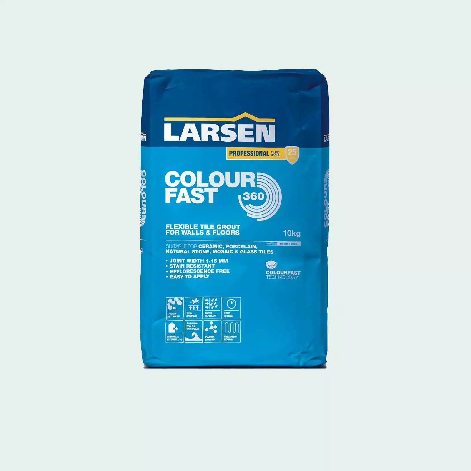 Emporia Pro Colourfast 360 White Flexible Grout 10kg