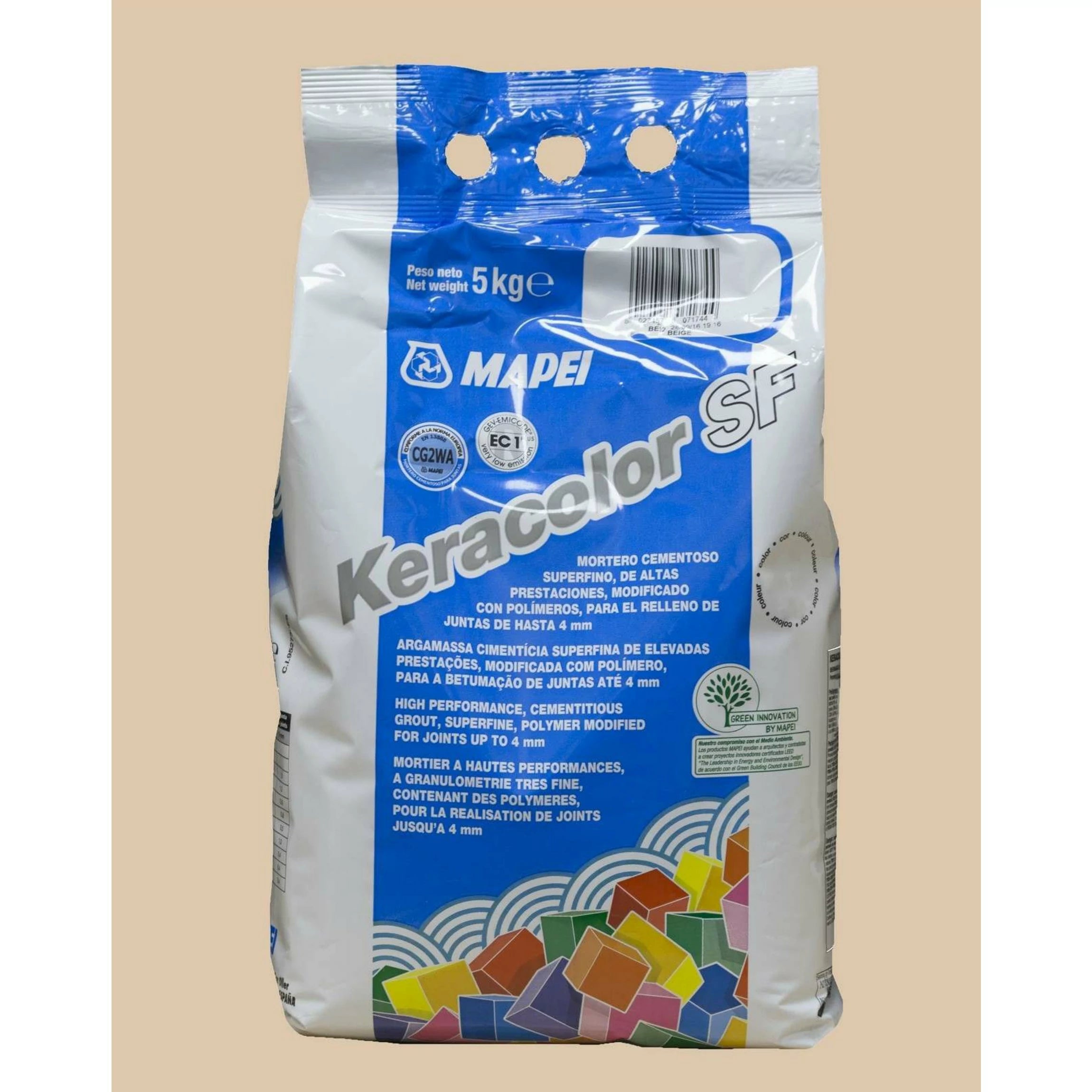 Mapei Keracolor SF 132 Beige Super Fine Grout 5kg