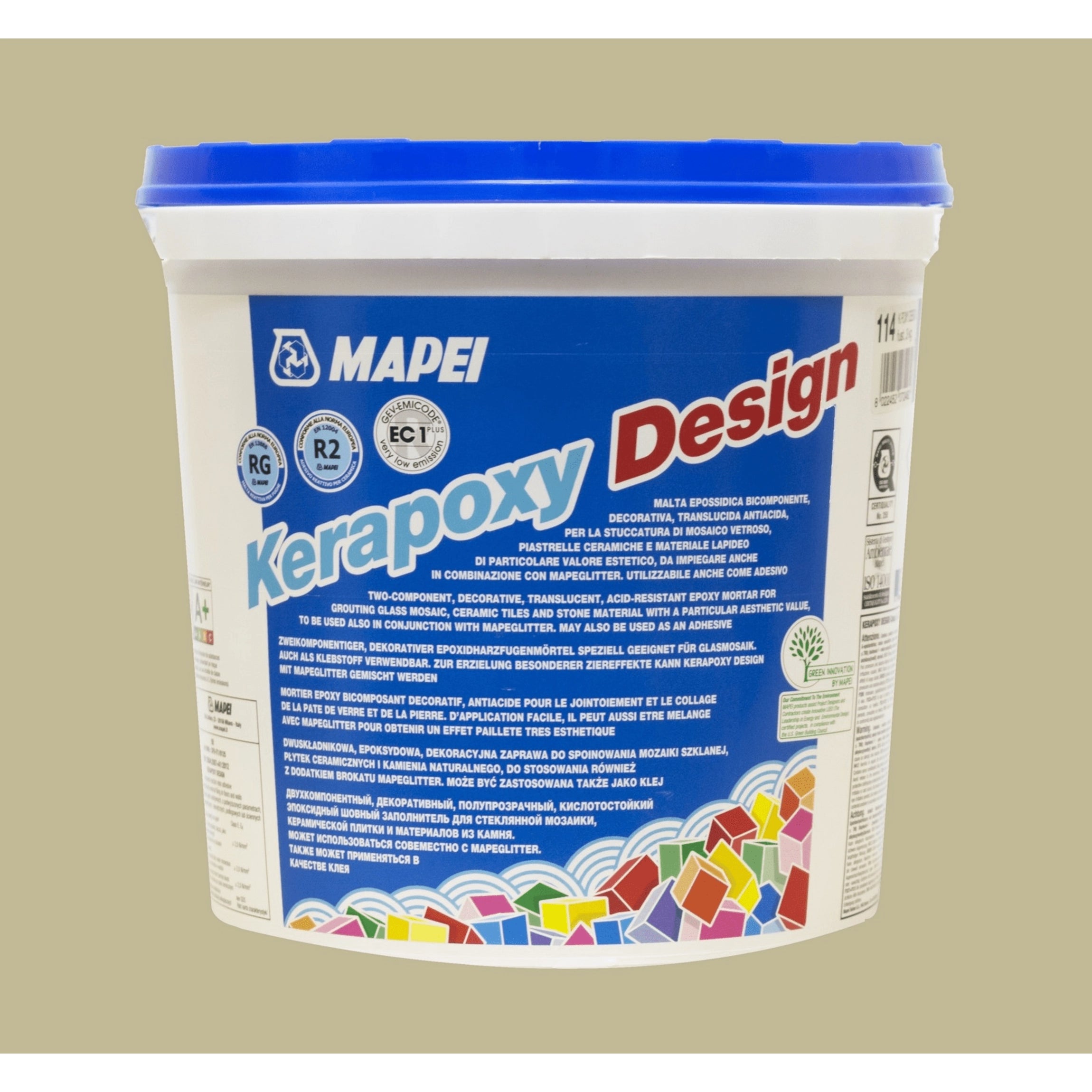Mapei Kerapoxy Design 700 Translucent & Glitter Epoxy Resin Grout 3kg