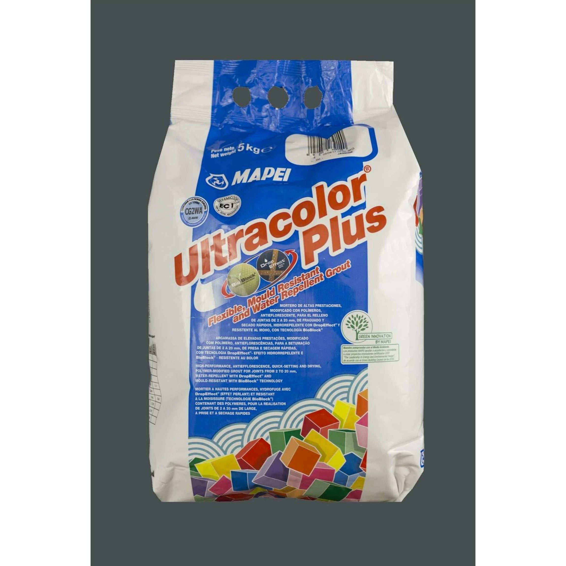 Mapei Ultracolor Plus 114 Anthracite Flexible Grout 5kg