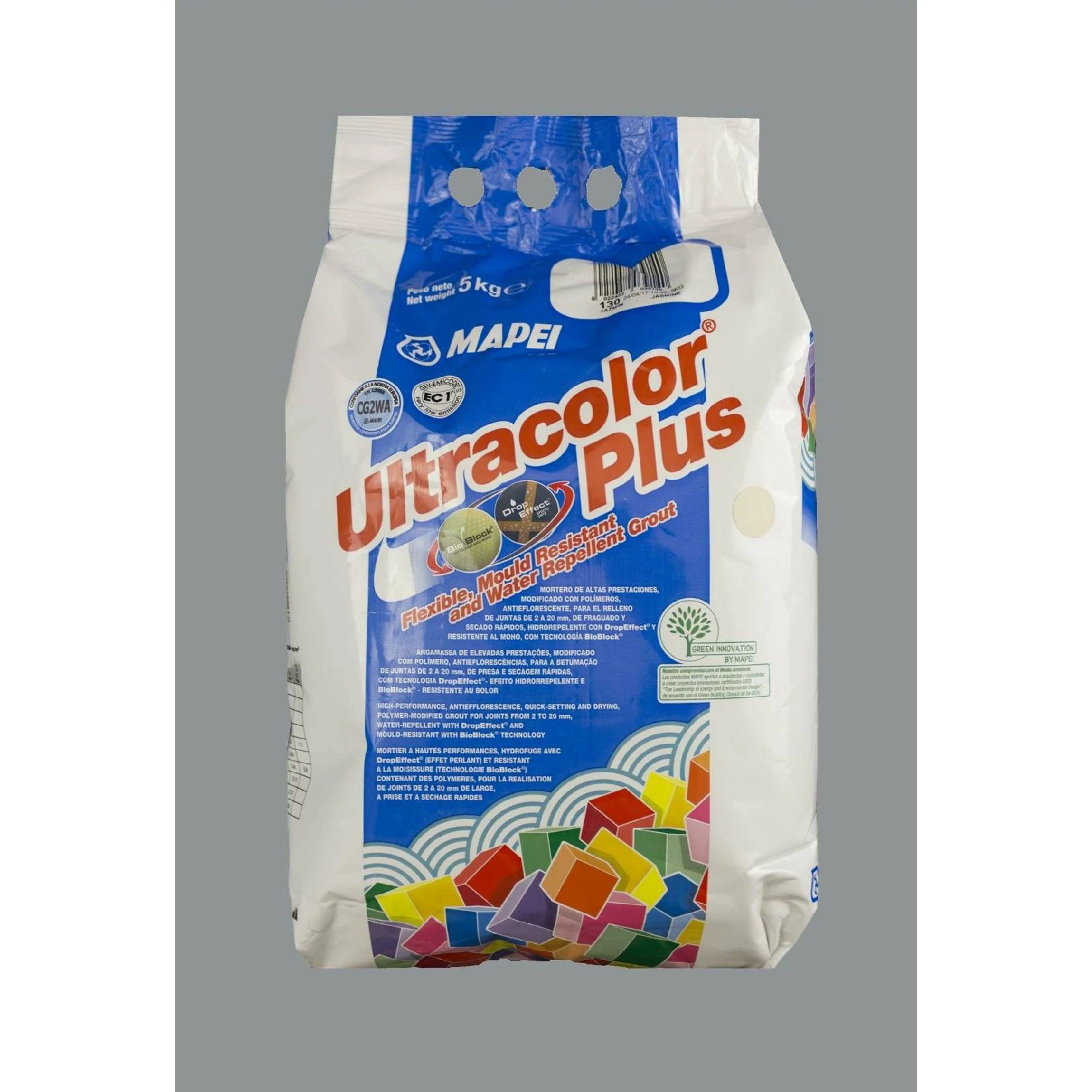 Mapei Ultracolor Plus 112 Medium Grey Flexible Grout 5kg