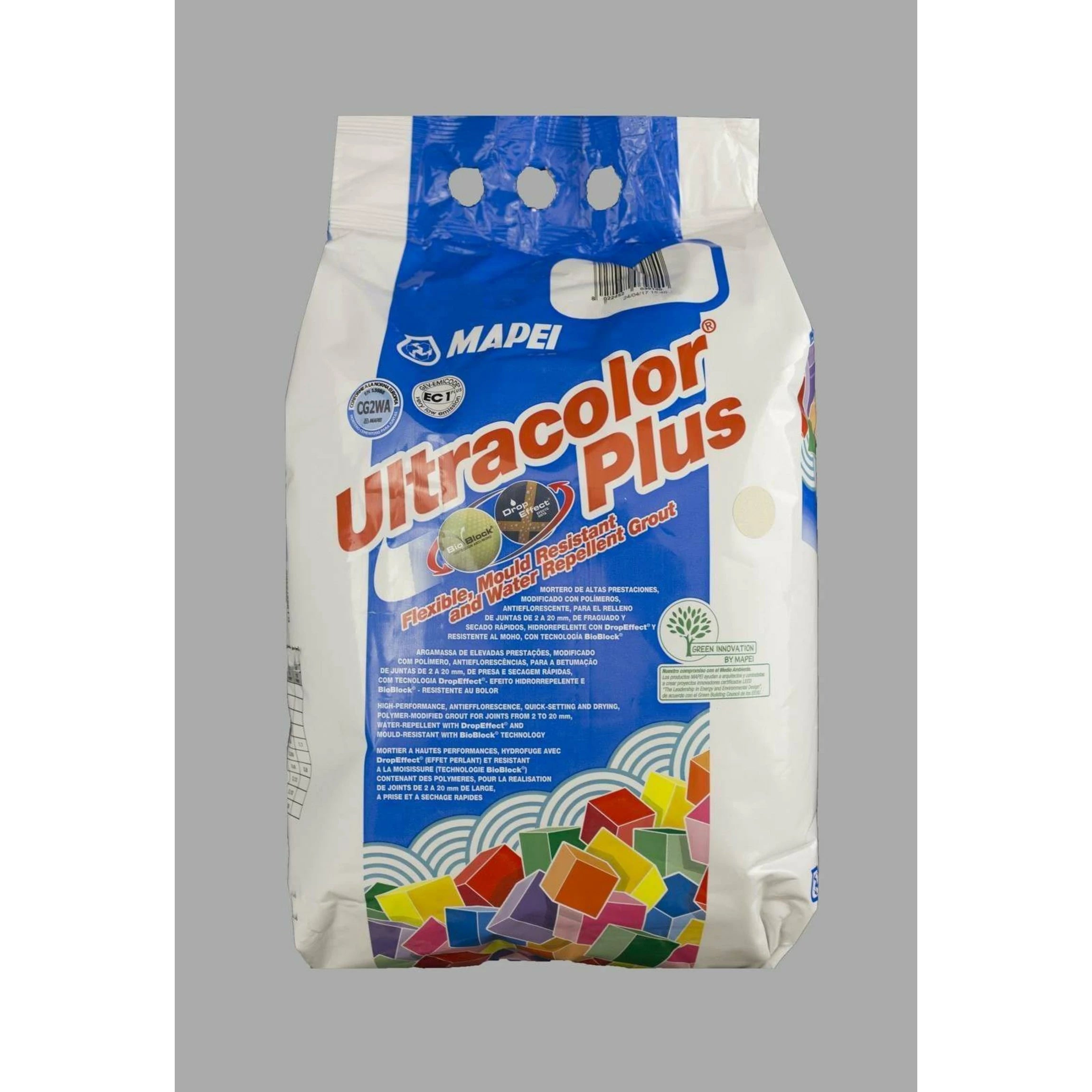 Mapei Ultracolor Plus 110 Manhattan (Light Grey) Flexible Grout 2kg