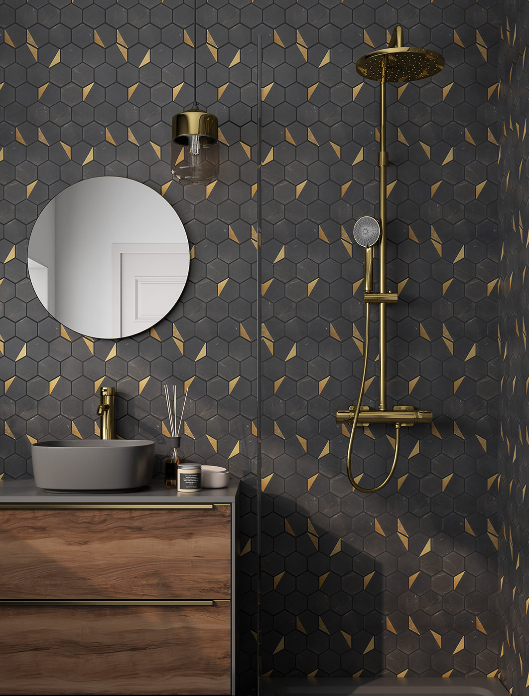 Emporia – Tiles and bathroom