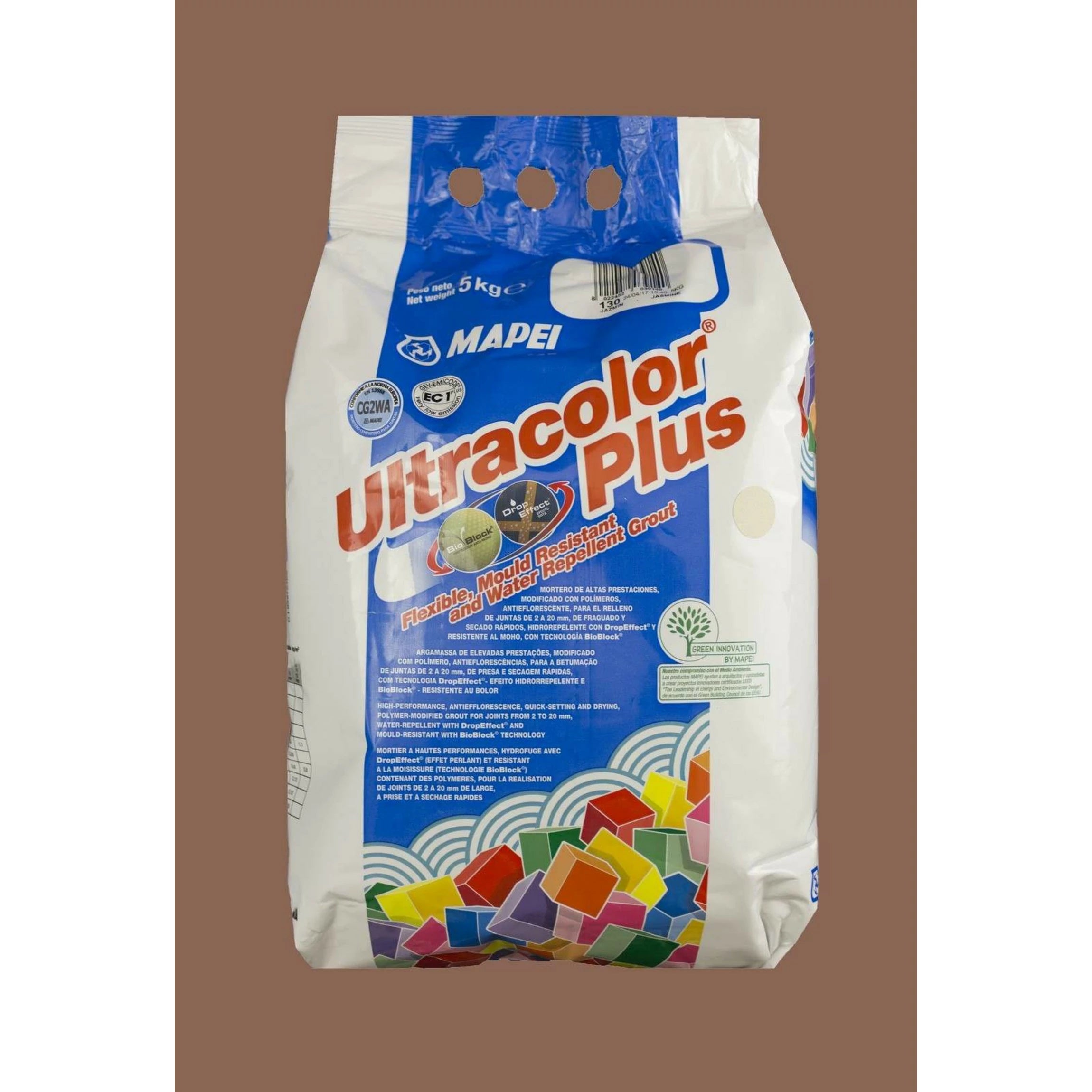 Mapei Ultracolor Plus 142 Brown Flexible Grout 5kg