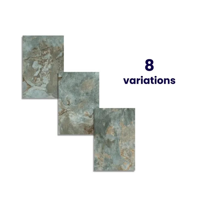 Slate Way Green Matt Porcelain Outdoor Slab Tile