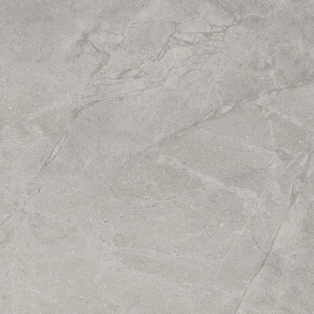 Emporia Haven Grey Stone Effect Matt Porcelain Tile 1000x1000mm