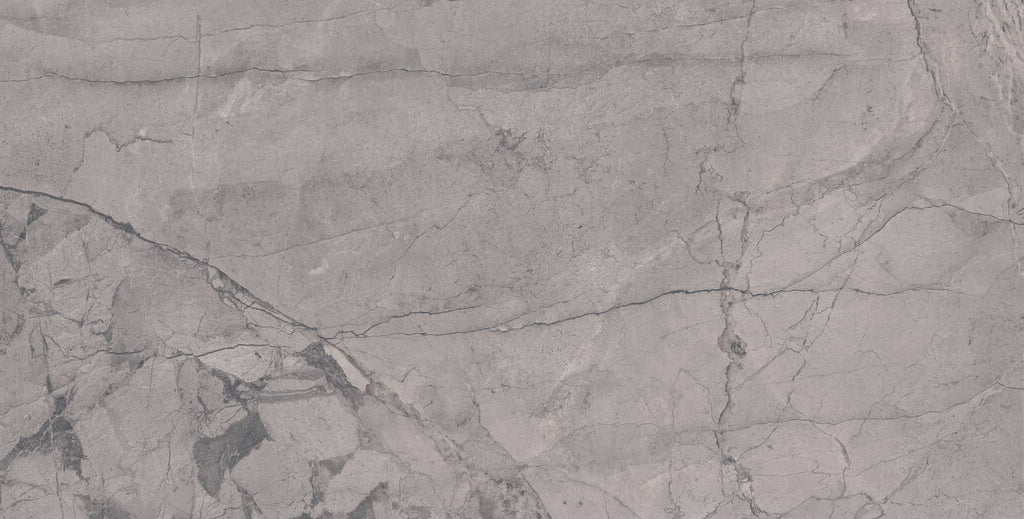 Emporio Veins Grey Metallic Carving Matt Porcelain Tile 60x120cm
