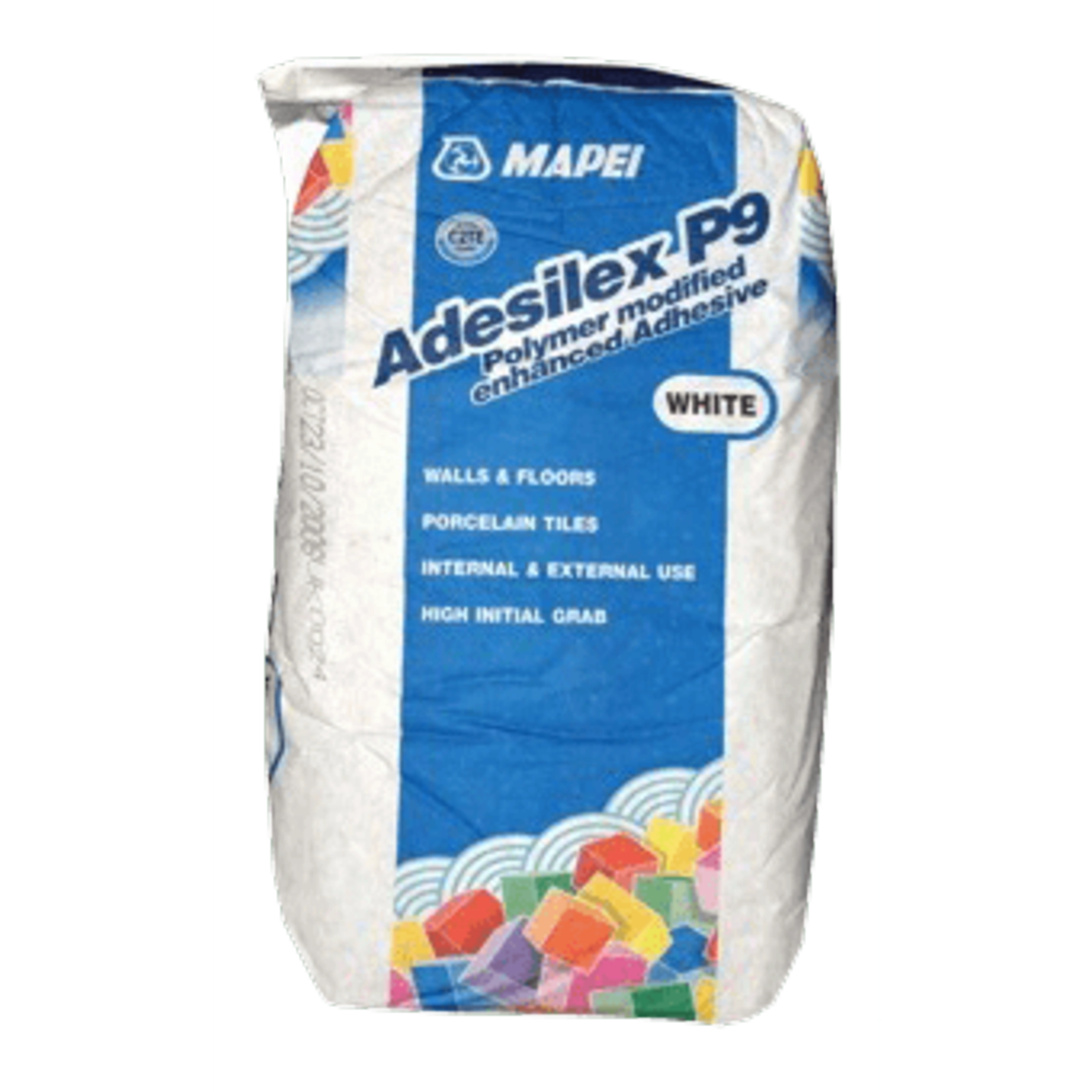 Mapei Adesilex P9 White Standard Set Flexible Adhesive 20kg