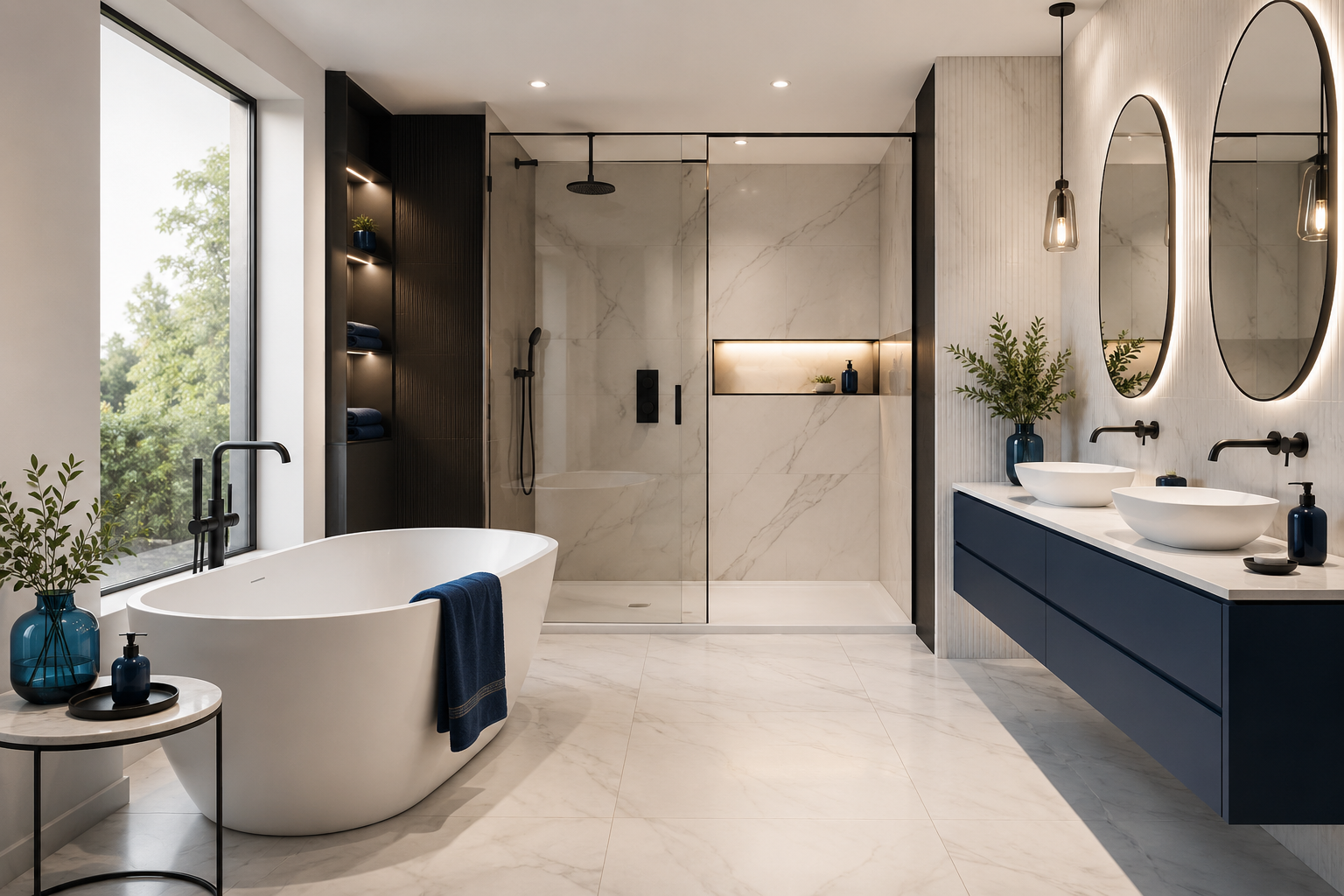 Modern bathroom showroom near Walsall
