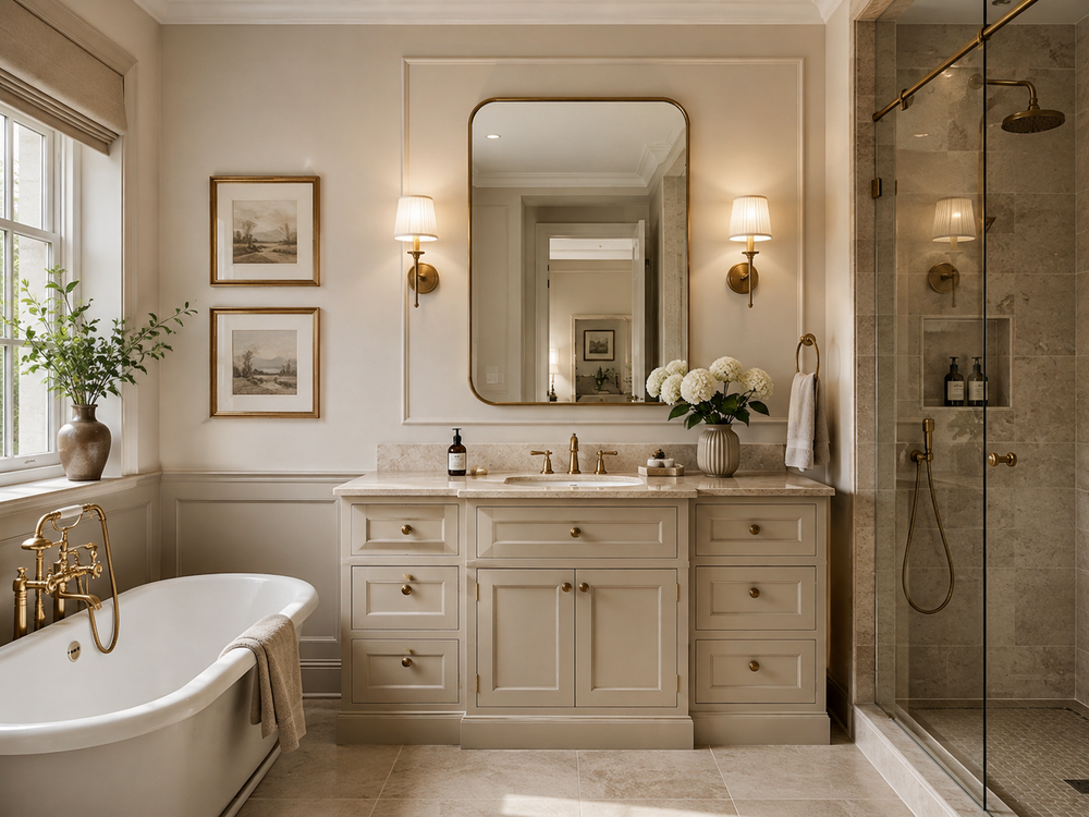 Classic bathroom style