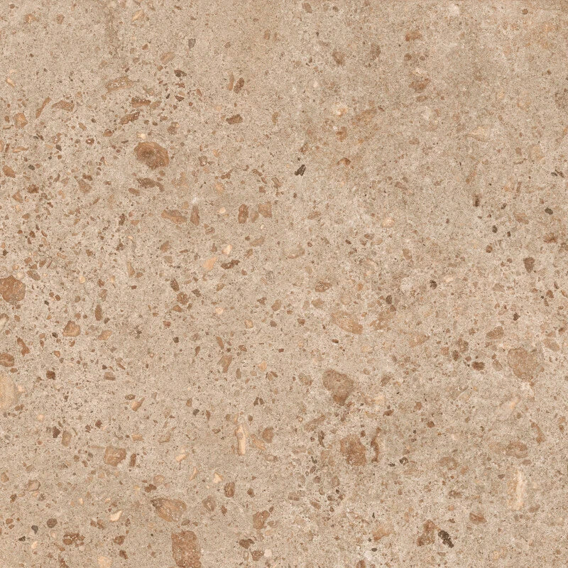 Emporia Bierzo Moka Stone Effect Satin Finish Porcelain Tile 1200x1200mm