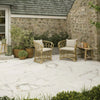 Carrara Gold Marble Effect Outdoor Slab Tiles