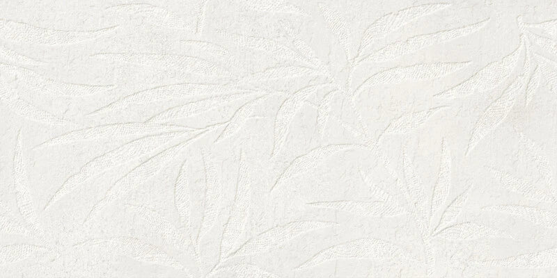 Emporia Canvas Escena White Textured Ceramic Wall Tile 300x600mm