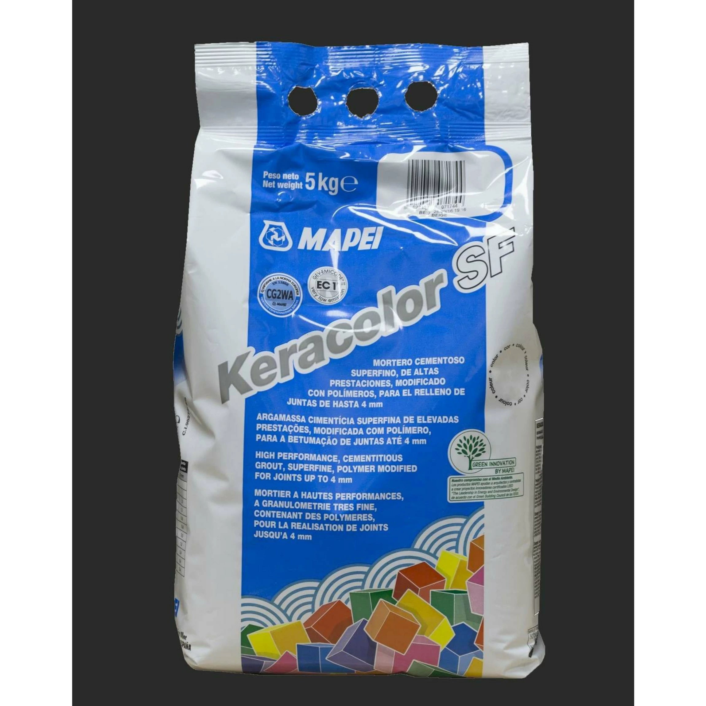 Mapei Keracolor SF 114 Anthracite Super Fine Grout 5kg