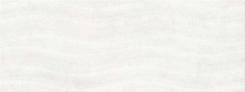 Emporia Canvas White Matt Ceramic Wall Tile 450x1200mm