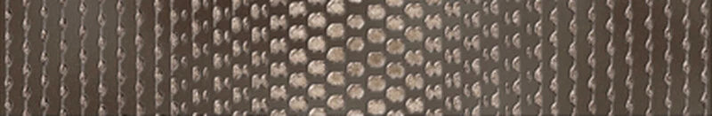 Emporia Meridian Brown Gloss Finger Ceramic Wall Tile 20x300mm