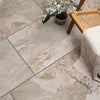 Slate Way Beige Matt Porcelain Outdoor Slab Tile