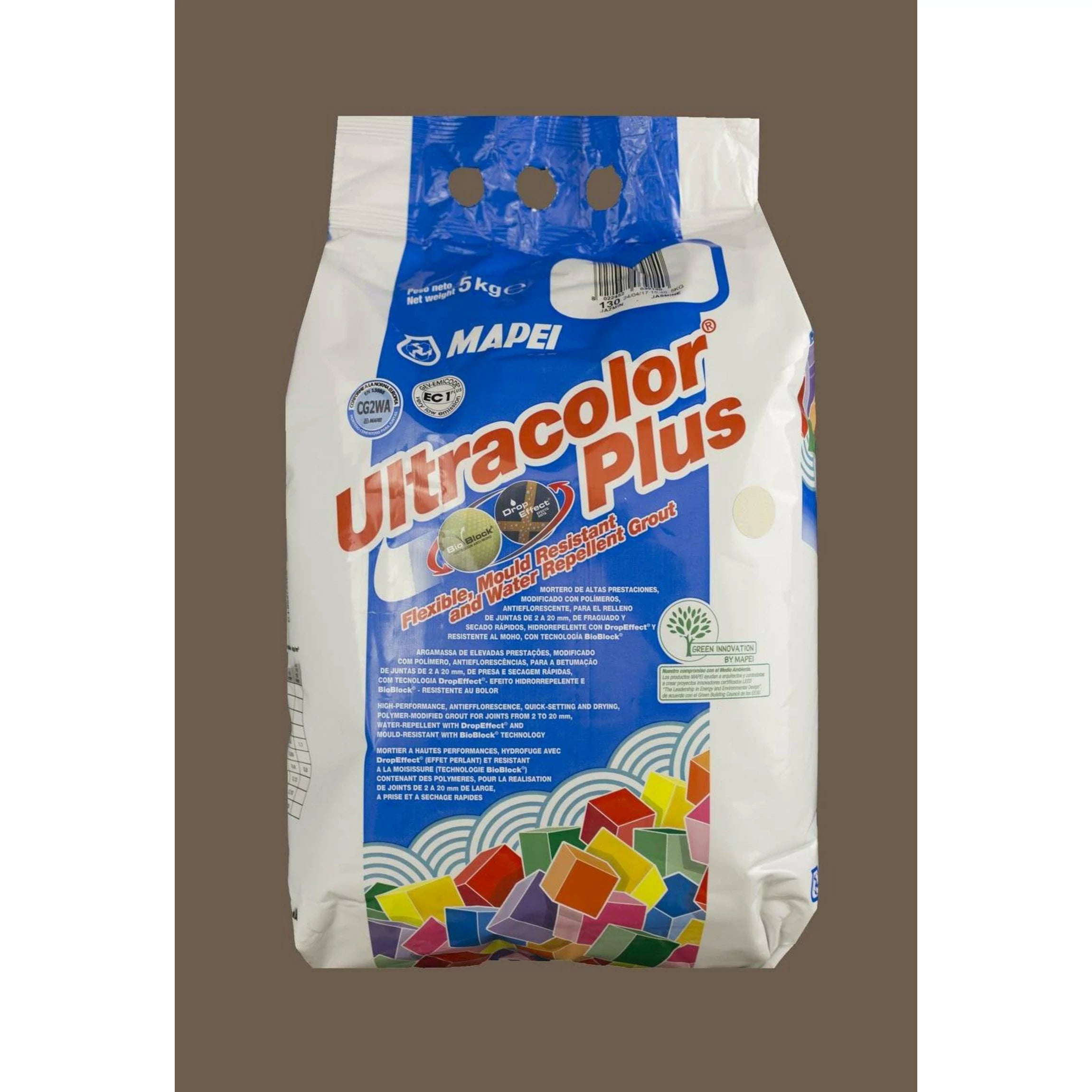 Mapei Ultracolor Plus 136 Mud Flexible Grout 5kg