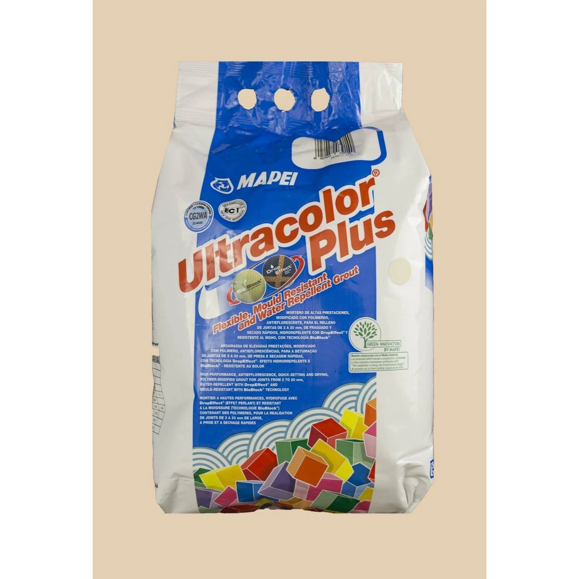 Mapei Ultracolor Plus 132 Beige Flexible Grout 2kg
