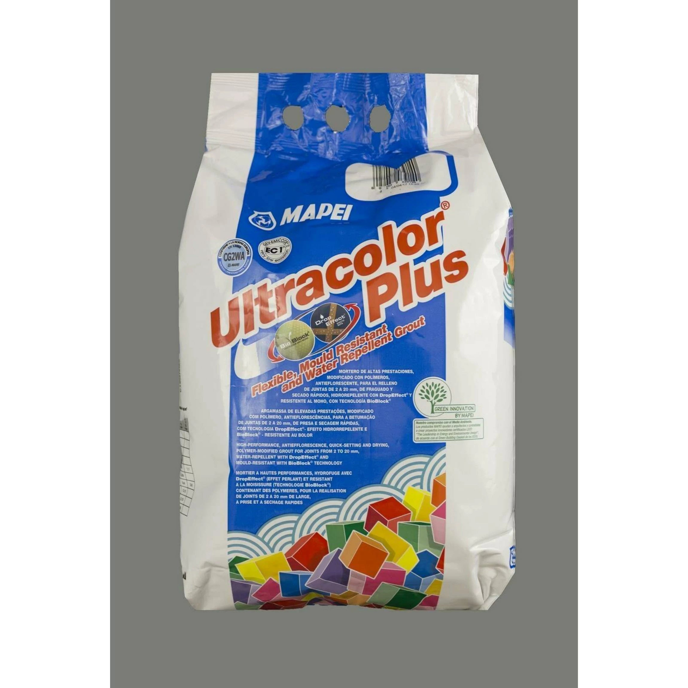 Mapei Ultracolor Plus 113 Cement Grey Flexible Grout 2kg