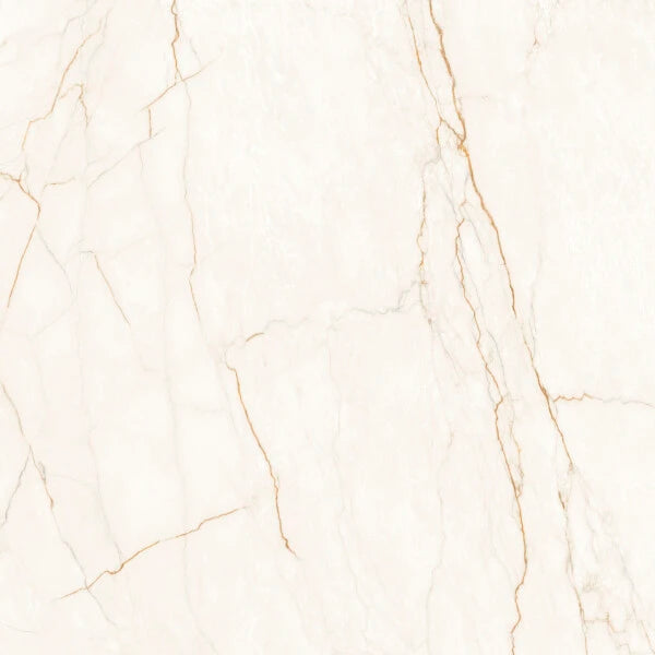 White Balance Gold Veined Marble Effect Tile