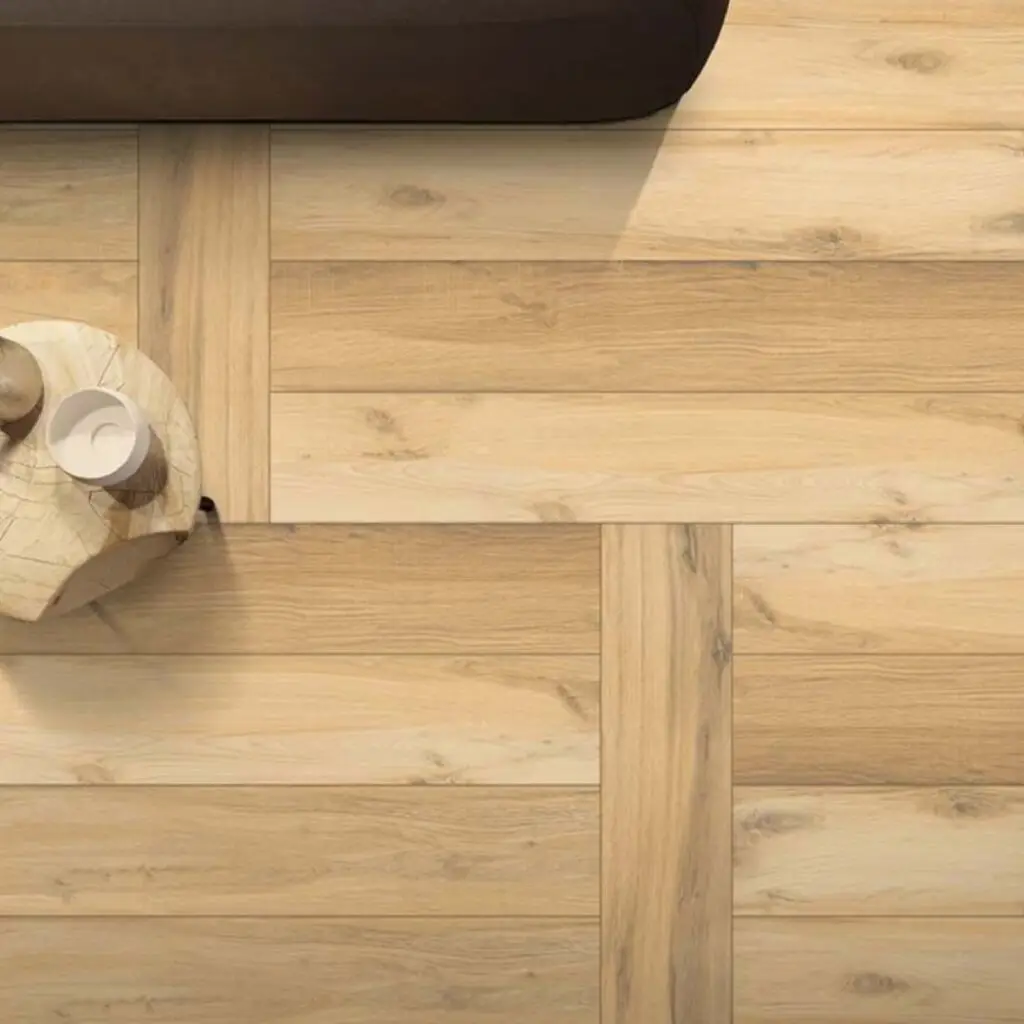 wooden floor tiles